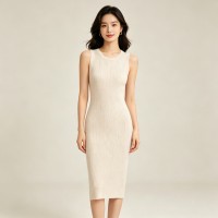 Oatmeal Knit Tank Dress