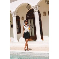 Spontaneous Plans Black Mini Skirt
