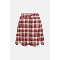In the Mountains Plaid Mini Skirt In the Mountains Plaid Mini Skirt