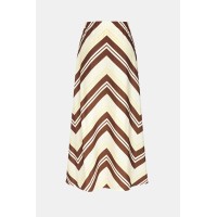 Weekend Away Chevron Maxi Skirt