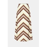 Weekend Away Chevron Maxi Skirt