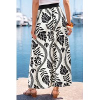 Sunset Flight Tropical Maxi Skirt