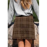 The Regular Plaid Mini Skirt