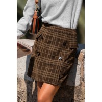 The Regular Plaid Mini Skirt