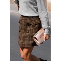 The Regular Plaid Mini Skirt