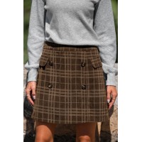 The Regular Plaid Mini Skirt