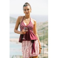 Postcard Perfect Floral Mini Skirt