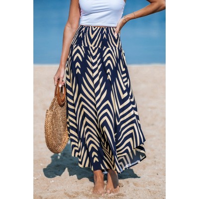 Dopamine Rush Abstract Midi Skirt Dopamine Rush Abstract Midi Skirt