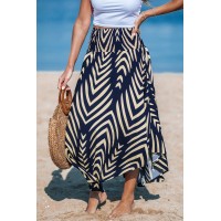 Dopamine Rush Abstract Midi Skirt Dopamine Rush Abstract Midi Skirt
