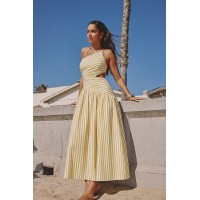 Good as Gold Striped Maxi Dress Good as Gold Striped Maxi Dress