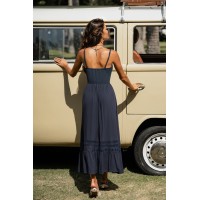It's a Date Blue Maxi Dress