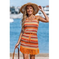 Kiln It Striped Mini Dress
