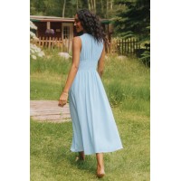 Little Hideaway Blue Maxi Dress