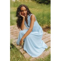 Little Hideaway Blue Maxi Dress