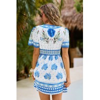 Little Moments Floral Mini Dress