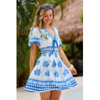 Little Moments Floral Mini Dress