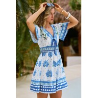 Little Moments Floral Mini Dress