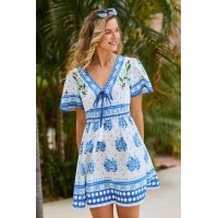 Little Moments Floral Mini Dress