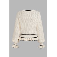 Spin Around Cream Sweater