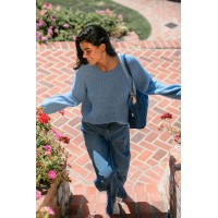 Cloudy Day Blue Sweater Cloudy Day Blue Sweater
