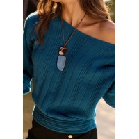 Put Together Blue Sweater