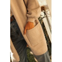 Easy Day Khaki Cardigan Easy Day Khaki Cardigan