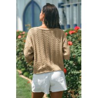 Cozy Classic Neutral Sweater Cozy Classic Neutral Sweater