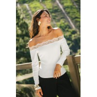 Heart on Your Sleeve White Top Heart on Your Sleeve White Top
