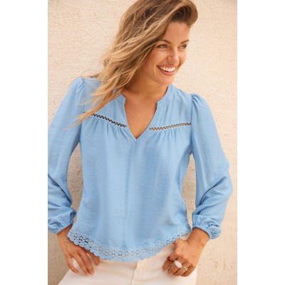 Holiday Plans Blue Top Holiday Plans Blue Top