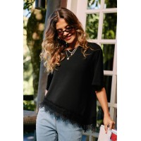 Iconic Black Tee