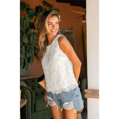 Love You More White Top