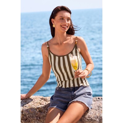Magic Hour Striped Top